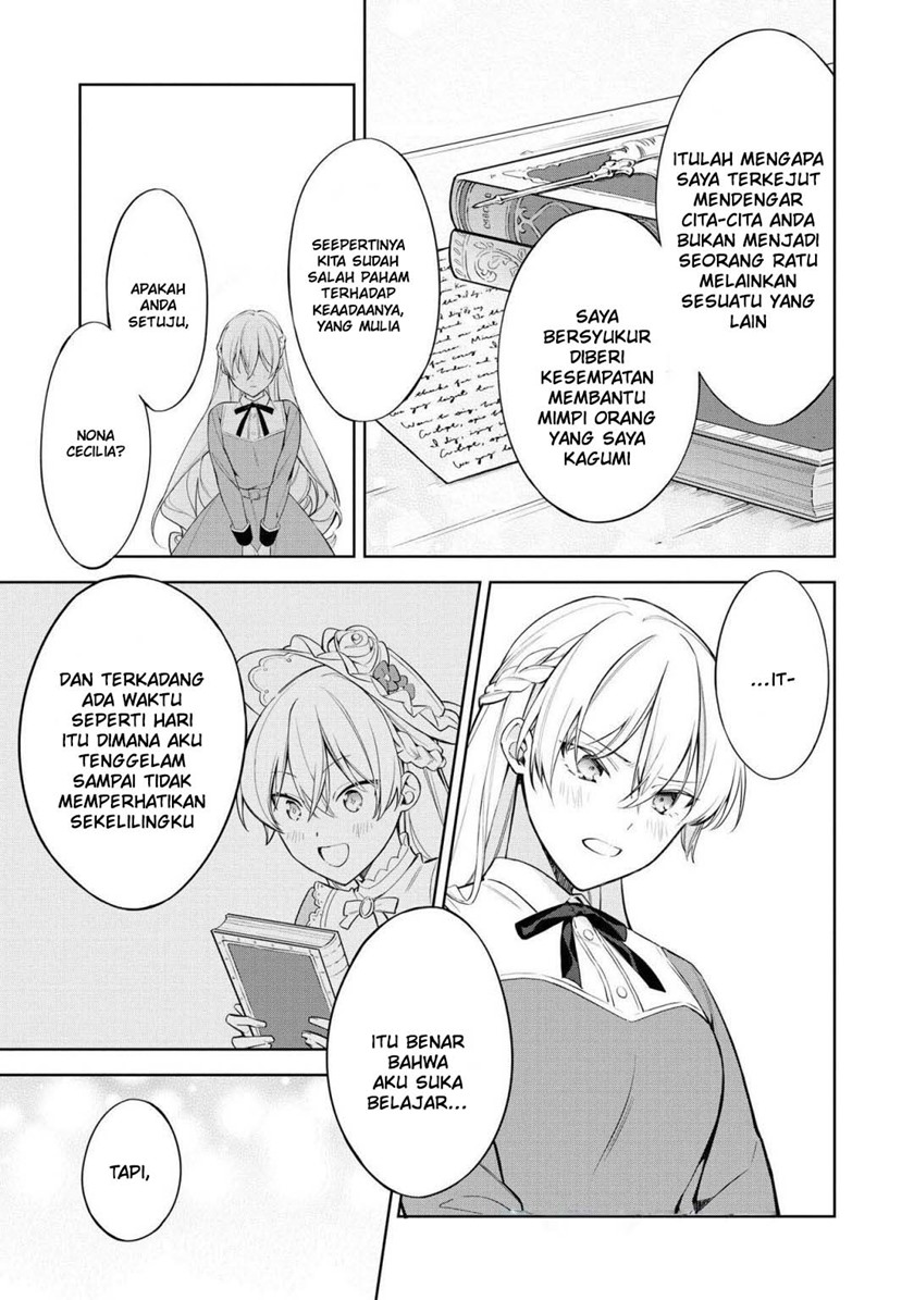 Though I May Be a Villainess, I’ll Show You I Can Obtain Happiness! Chapter 23 Bahasa Indonesia